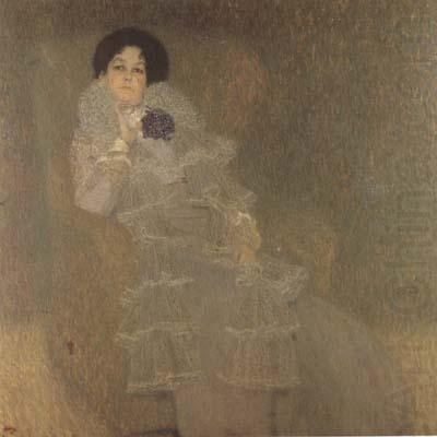 Portrait of Marie Henneberg (mk20), Gustav Klimt